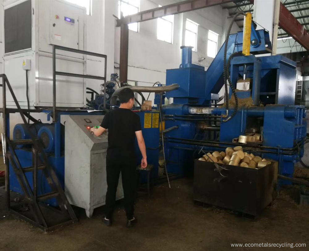 Horizontal Stainless Steel Chips Briquette Making Machine