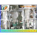 Vibrating fluidized bed dryers of soybean meal