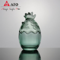 Cock Shape Glass Candy Jar Hiasan Rumah Eropah