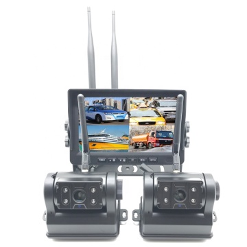 Bus WiFi Monitor with 7-inch Display, 2 Cameras, 6000mAh Battery, and Type-C Interface