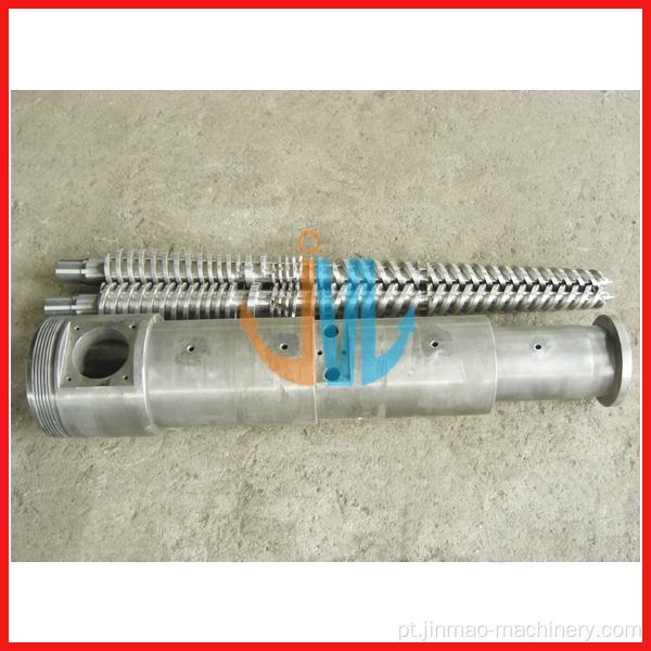 51/105 Tambor de parafuso cônico duplo para tubo de PVC