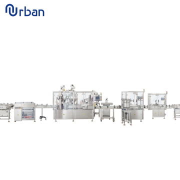 Automatic 4-Head Dry Powder Filling Machine Production Line (1-500g)