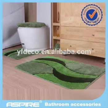Machine washable Bathmat Set