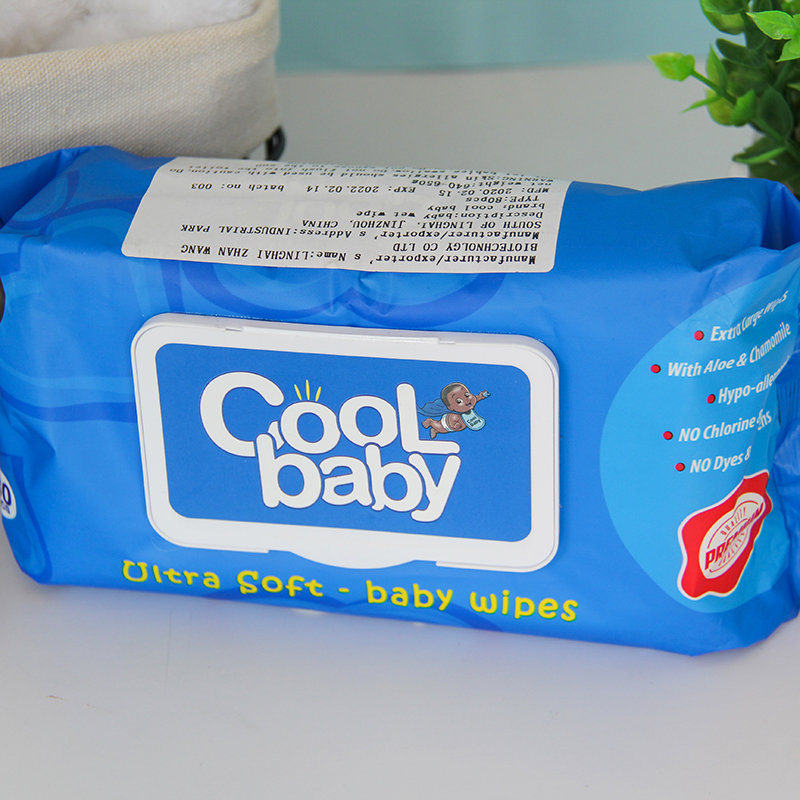 Wholesale Alcohol-free Wet Baby Wipes