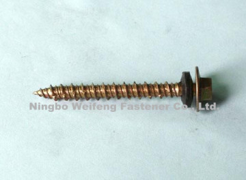 good quality self tapping screw with rubber washer