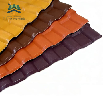 Soundproof ASA Synthetic Resin Roofing Sheets | Rain Noise Reduction