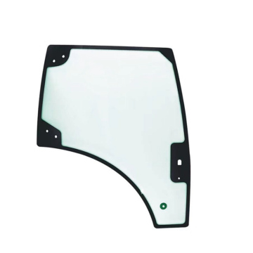 Tempered glass for construction vehicles