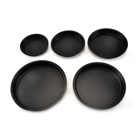 6inch-10inch Nonstick 5 Pack Pizza Pan Sets