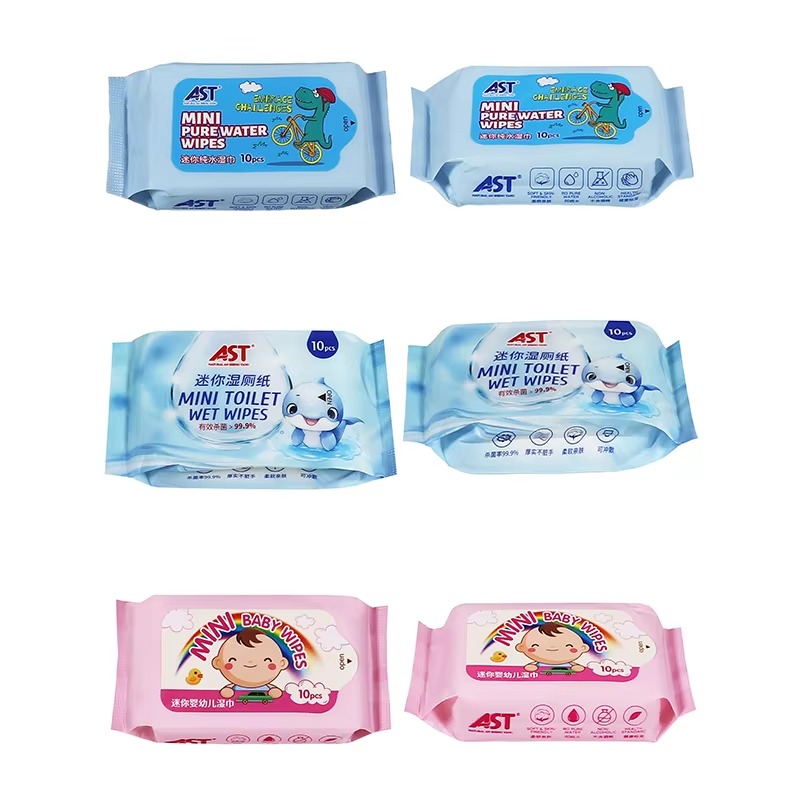 Mini baby wipes