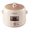 China 2.5L dual-hat cooker good quality kitchen electric multi pressure cooker Hot pot Steamer pink Manufactory