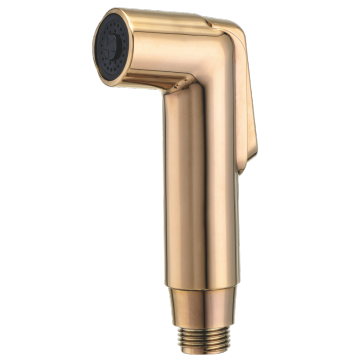 Golden Plastic Brass Toilet Shower Bidet Spray Shattaf