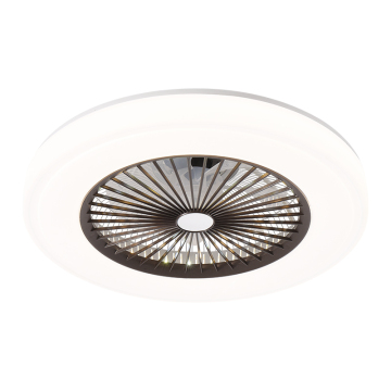 2022 Luz de techo de ventilador LED de cubierta acrílica de estilo acrílico 36W con control remoto