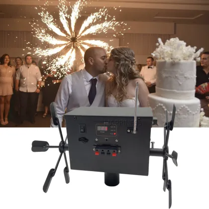 Wireless Remote Control Pyro Fountain Windmill Fireworks System