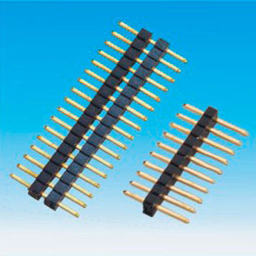Tyco 1.0mm Pitch Pin Header Connectors, Straight Vertical Type, 2 to 100 Contacts, RoHS Mark