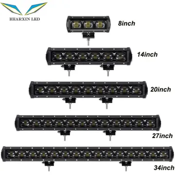6D LED Light Bar for 4x4 Offroad Vehicles - 12V/24V Work & Driving Light