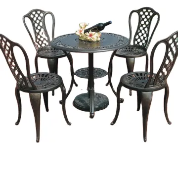 Outdoor Aluminum Garden Furniture Chair and Table Set