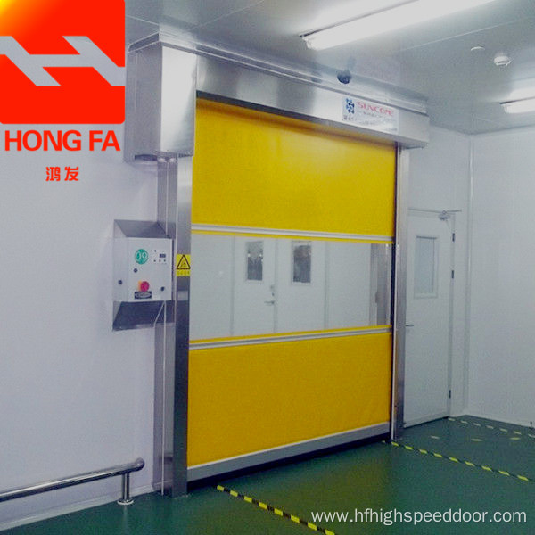 Rapid industrial PVC door