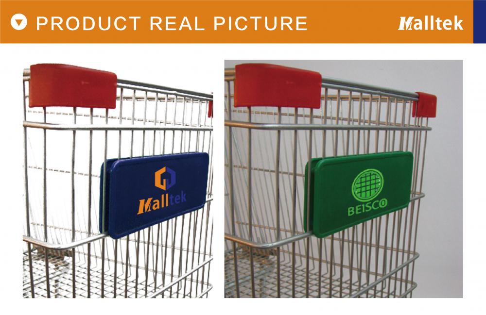 Supermarket Shopping Trolley Advertising Board