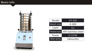 multi-layer Lab test rotary sifter equipment