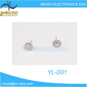 flat metal security pin for esa hard tag