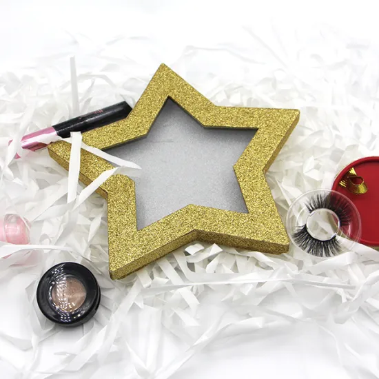 Glitter Eyelashes Boxes Packaging Cardboard