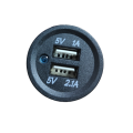 Customized Dual USB Single Light Car Charger