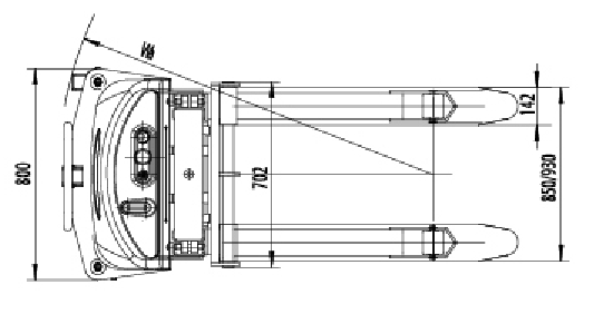 Bda Reach Truck