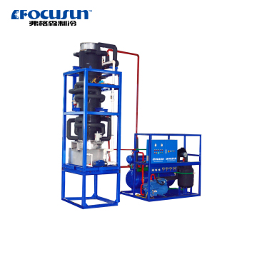 Cylindrical Ice Machine: 15 Tons Tube Ice Machine for Restaurants