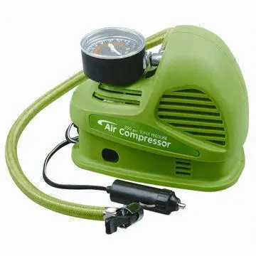 Pumps with inflate average tires in 8 minutes and high pressure