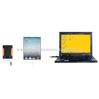 Notebook Chargers with 15,600mAh Capacity, Also Compatible with Cellphones and Tablet PCs
