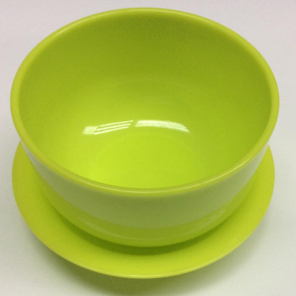 Plastic multifunctional solid color bowl