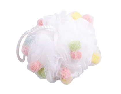 Popular Style Mesh Bath Ball With Sponge