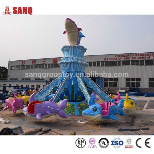 Amusement Rides 16 Seats Ocean Airplane Rides Hot Selling