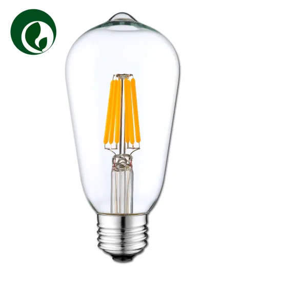 2W 4W 6W 8W ST64 edison E26 E27 Dimmable led filament bulb