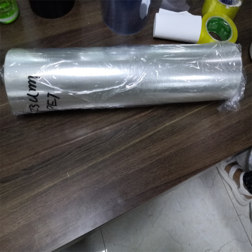 250 micron clear rigid pet plastic roll