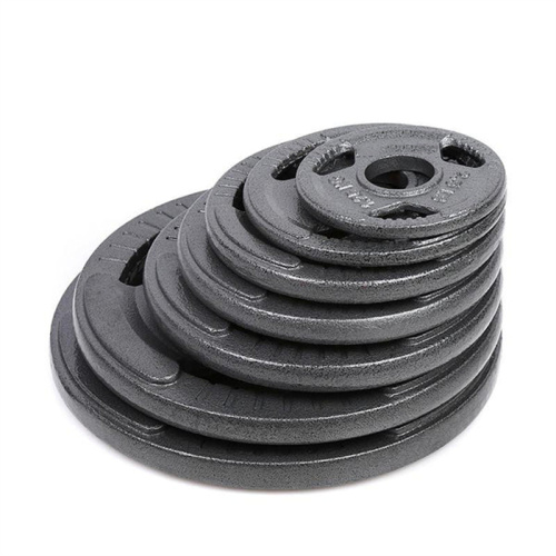 Weightlifting Cast Iron Grip Metal Weight Plates