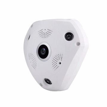 Wireless WiFi Light Camera: Smart Motion Detection & Two-Way Audio Fisheye Security Camera 360 Degree