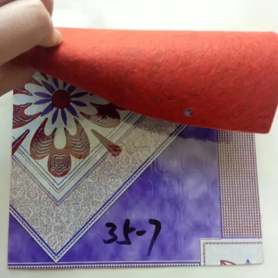 0.7mm Felt backing pvc flooring for indoor usage
