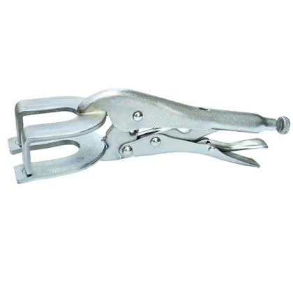 Carbon Steel Curved Jaw 10-inch Vise Grip Pliers: Locking Clamps for Durable Holding and Precision Control