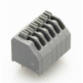 Free shipping 50pcs/lot FS250-2.5 grey spring terminal block dg250 GSL002A/B 2.5MM pitch copper screwless terminals