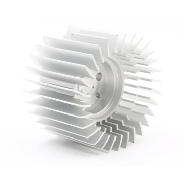 Aluminum Round Heat Sink Extrusion