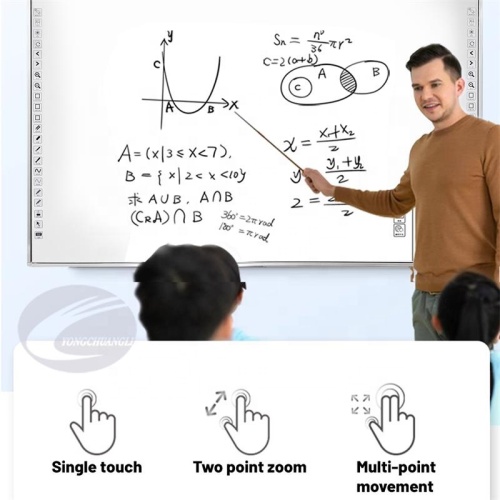102 inch infrared touch interactive electronic whiteboard