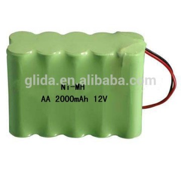 Ni-MH AA 12V 2000mAh BATTERY PACK