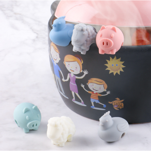 Personnalisé Silicone Pot Pot Souprouver Porte-Cuillère