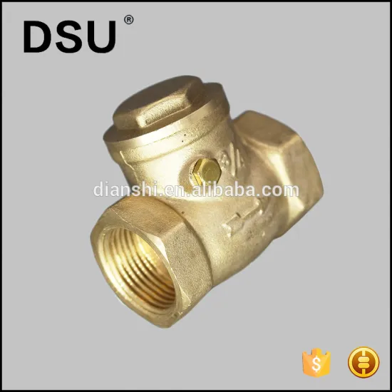 3/4 NPT thread Brass swing check valve