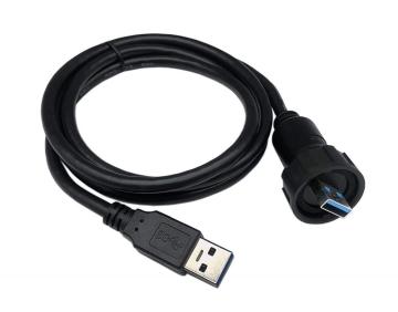 USB 3.0 A male waterproof cables