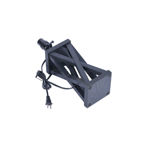 Solid Wood Table Lamp Base Natural Finish