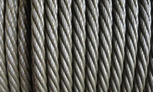 Ropes en fil en acier 6x19s + FC