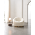 Silla de sillón de salón de sala de estar nórdico