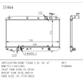 Ghery Tiggo 2.0L OEMT11-130111OCA 용 라디에이터